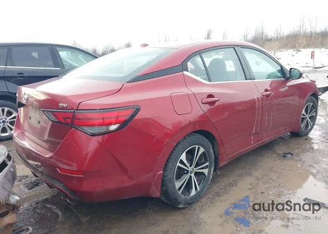 2021 Nissan Sentra Sv Xtronic Cvt из США, поврежденный, VIN 3N1AB8CV6MY200982